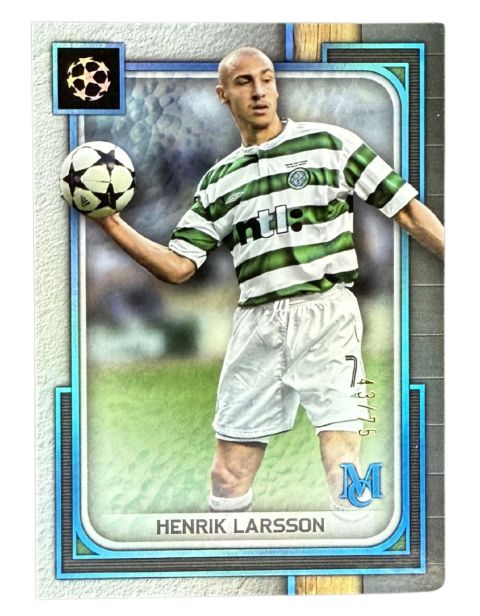 2024 Topps Museum Henrik Larsson /75 #49