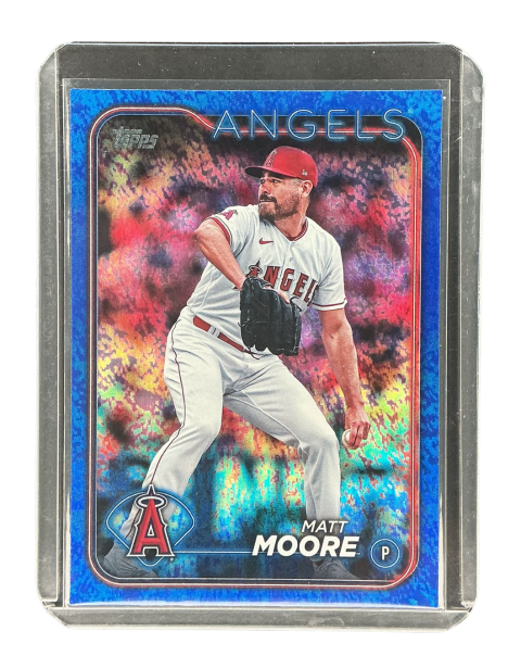 2024 Topps Now Baseball Matt Moore Angels 532/999 #US182 Front