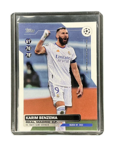 2024 Topps UCC Historic Karim Benzema #HH-14
Front