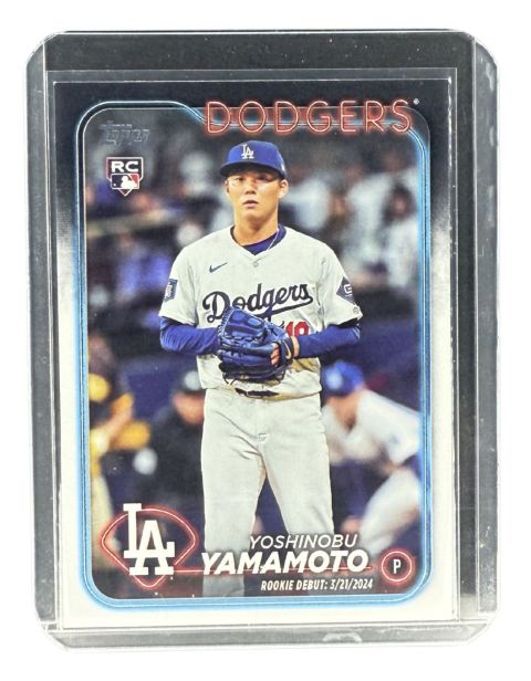 2024 Topps Yoshinobu Yamamoto #US149 Rookie