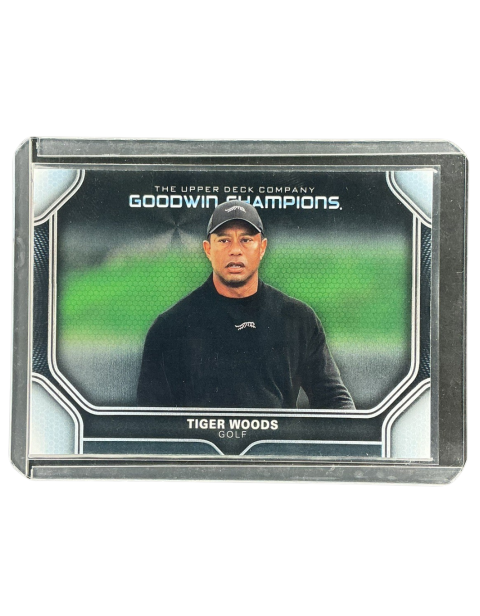 2024 Upper Deck Goodwin Champions Tiger Woods Golf #92 Front