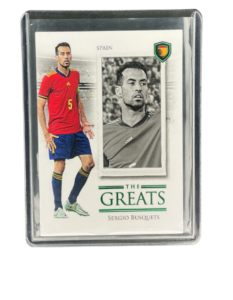 2025 Futera Unique Sergio Busquets The Greats 01/20 #104 Front