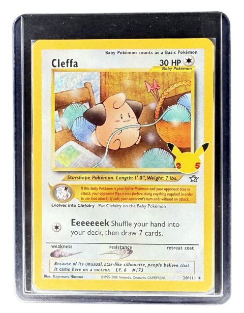 2025 Pokemon Cleffa 25th #20/111