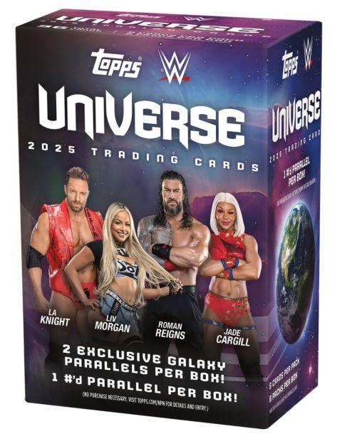 2025 Topps WWE Universe Factory Sealed Blaster