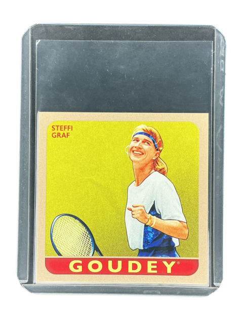 2025 Upper Deck Goodwin Champions Goudey Steffi Graf Tennis #G-11 Front