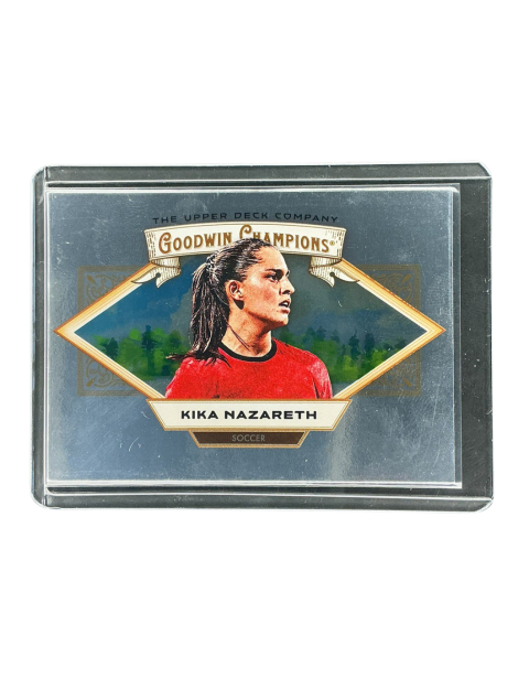 2025 Upper Deck Goodwin Champions Kika Nazareth Soccer #90 Front