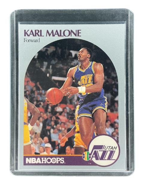 1990 NBA Hoops Karl Malone Utah Jazz #292
Front