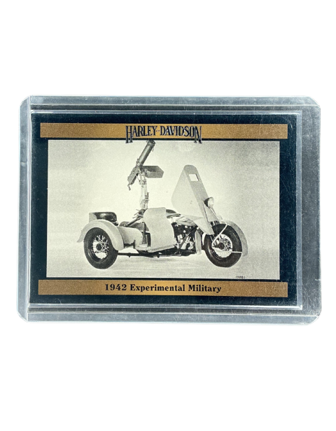 1992 Collect-A-Card Harley Davidson Series 2 192 Experimental Military #143
Front