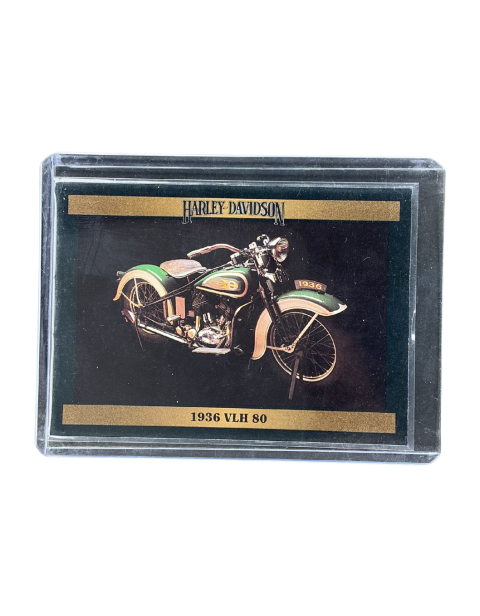 1992 Collect-A-Card Harley Davidson Series 2 1936 VLH 80 #133 Front