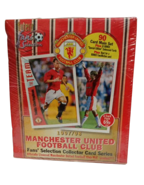 1997-98 Futera Fan Selection Manchester United Sealed Box