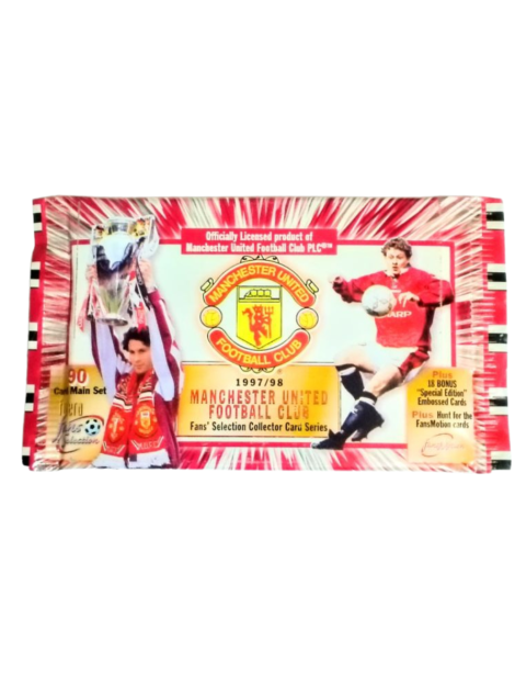 1997-98 Futera Fan Selection Manchester United Sealed Pack