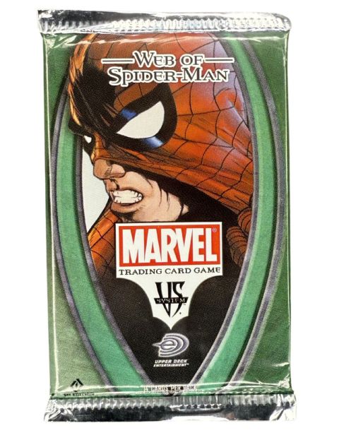 2004 Upper Deck Web of Spider-Man Factory Sealed Pack Front