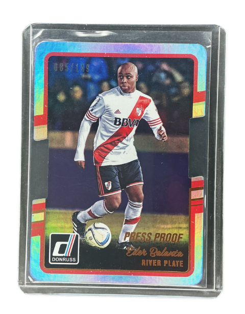 2016-17 Panini Donruss Soccer Eder Balanta River Plate /149 #148 Front