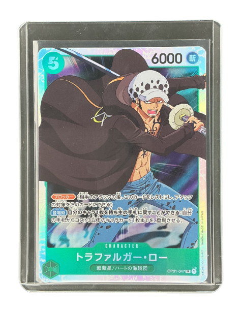 2022 One Piece Trafalgar D Law #OP01-047 Front