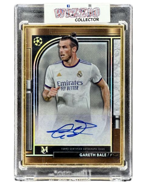 2022 Topps Museum Gareth Bale Auto #FA-GB Front