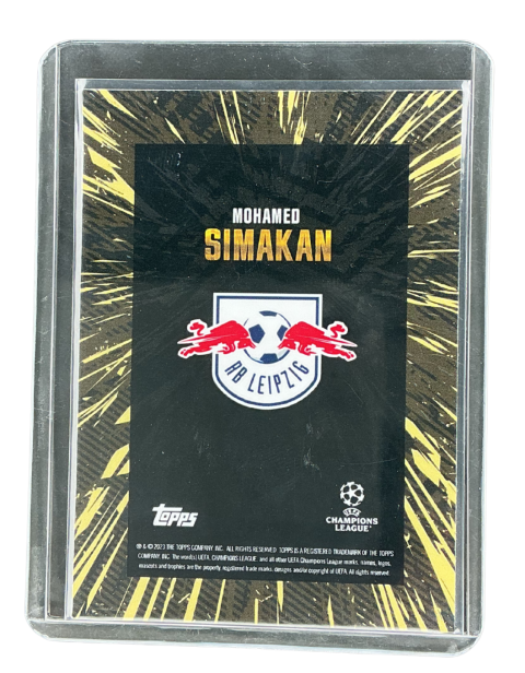 2023 Topps UEFA Club Competitions Mohamed Simakan Topps x Whip Back