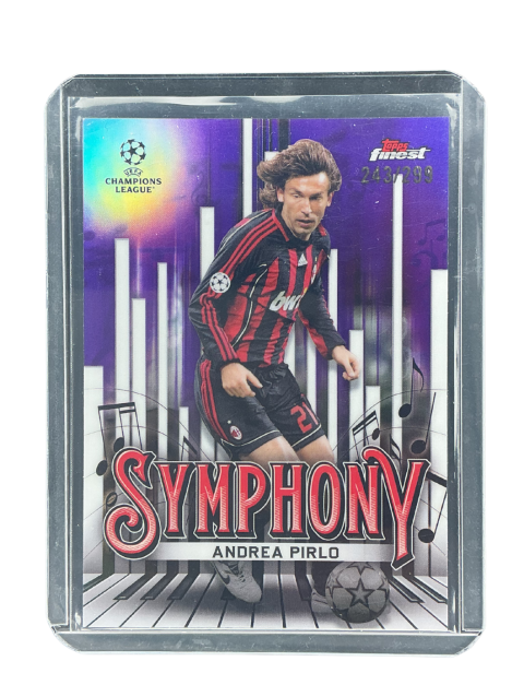 2024-25 Topps Finest UEFA Champions League Andrea Pirlo Symphony /299 #SY-4
Front