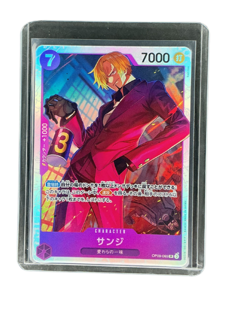 2024 One Piece Sanji SR JP #OP09-065 Front