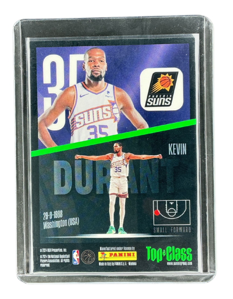 2024 Panini Top Class NBA Kevin Durant Holo Giants
Back