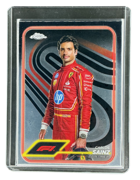 2024 Topps Chrome Formula 1 Carlos Sainz Scuderia Ferrari HP #4 Front
