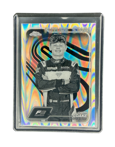 2024 Topps Chrome Formula 1 Joseph Loake Black & White #71 Front