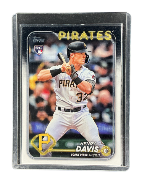 2024 Topps Chrome Update Henry Davis Rookie Pirates #US162 Front