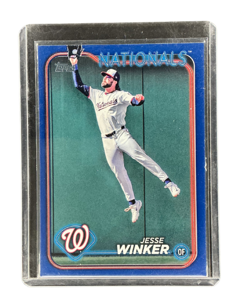 2024 Topps Chrome Update Jesse Winker Nationals #164
Front