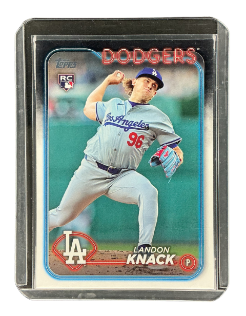 2024 Topps Chrome Update Landon Knack Dodgers #US127 Front