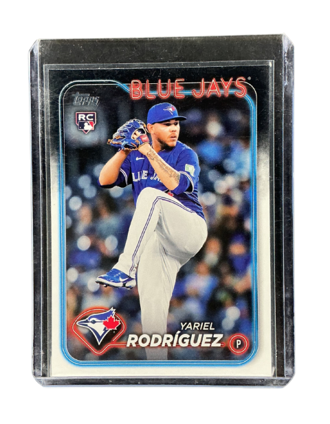 2024 Topps Chrome Update Yariel Rodriguez Blue Jays #US317 Front