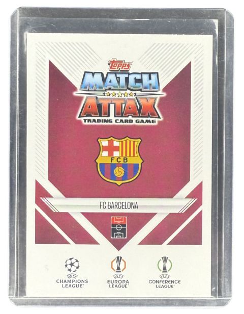 2024 Topps Match Attax UCC Time To Shine Limited Edition Lamine Yamal #TTS14 Backside
