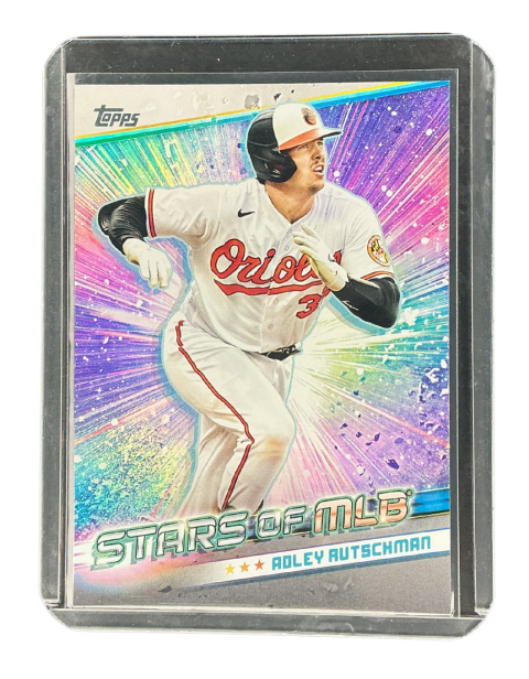 2024 Topps Stars Of MLB Adley Autschman Baltimore Orioles #SMLB-66 Front