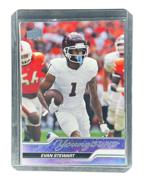 2024 Upper Deck Goodwin Champions Evan Stewart Young GUNS Football #YG-47 Front