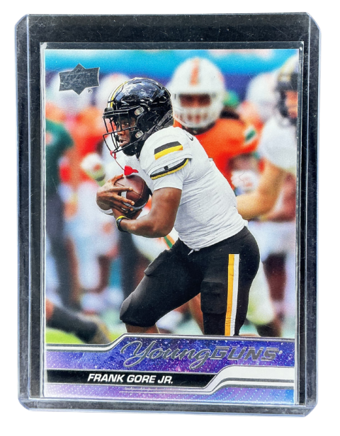 2024 Upper Deck Goodwin Champions Frank Gore JR. Young GUNS Football #YG-26 Fonrt