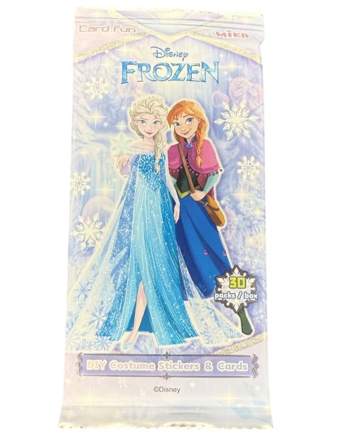 2025 Disney CardFun Frozen DIY Stickers & Cards Factory Sealed Pack