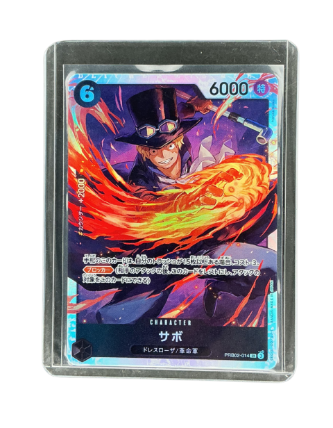 2025 One Piece Sabo SR JP #PRB02-014 Front