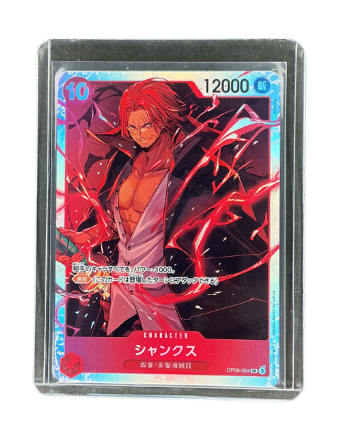 2025 One Piece Shanks SR JP #OP09-004 Front