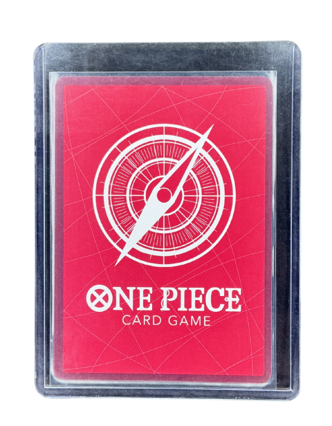 2025 One Piece Trafalgar D. Water Law Leader Alt Art JP #OP14-001 Back
