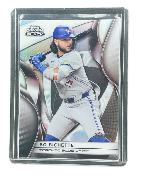 2025 Topps Chrome Black Bo Bichette Toronto Blue Jays /199 #51 Front