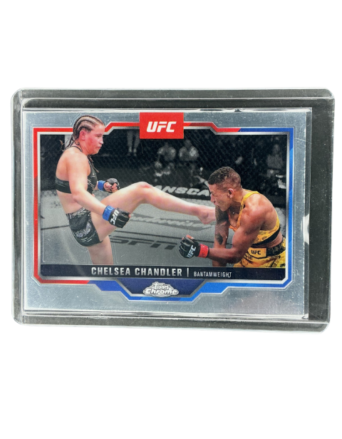 2025 Topps Chrome UFC Chelsea Chandler Bantamweight #79 Front