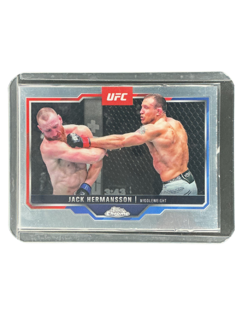 2025 Topps Chrome UFC Jack Hermansson Middleweight #191
Front
