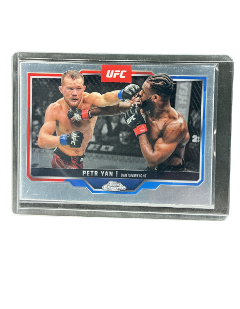 2025 Topps Chrome UFC Petr Yan Bantamweight #116 Front