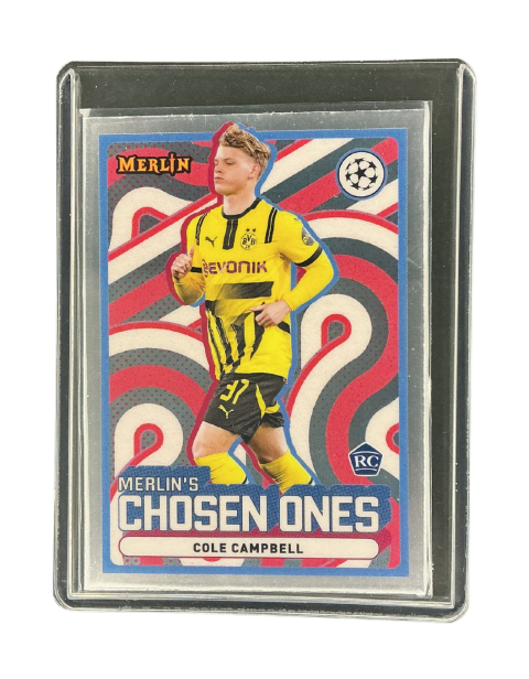 2025 Topps Merlin UEFA Cole Campbell RC Merlin's Chosen Ones #MC-7
Front