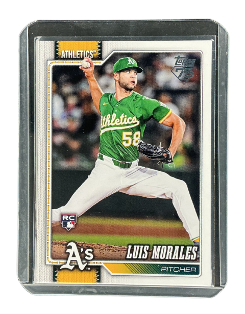 2026 Topps 75 Years Baseball Series 1 Luis Morales Pitcher #259
Front