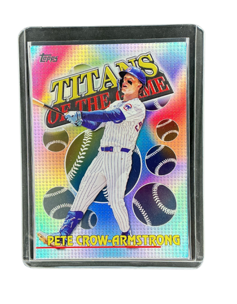 2026 Topps 75 Years Baseball Series 1 Pete Crow-Armstrong Titans Of The Game #TOG-13 Front