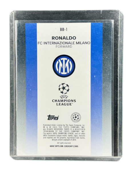 2026 Topps UEFA Ronaldo R9 #BB-1
Back