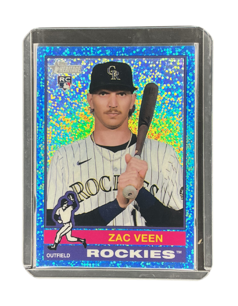 2025 Topps Heritage Zac Veen Rookies RC #557
Front