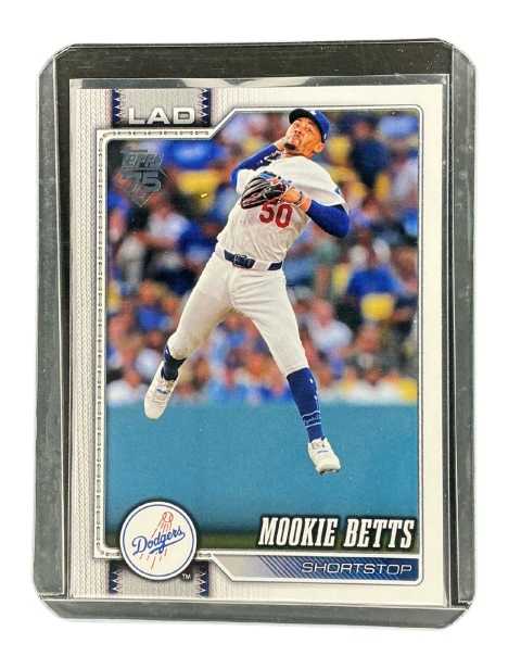 2026 Topps 75 Years Baseball Series 1 Mookie Betts Shortstop #41
Front
