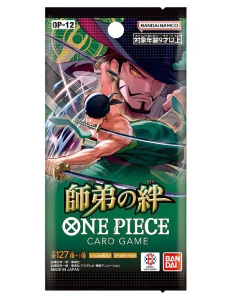 2025 One Piece OP-12 Legacy of the Master JP Pack