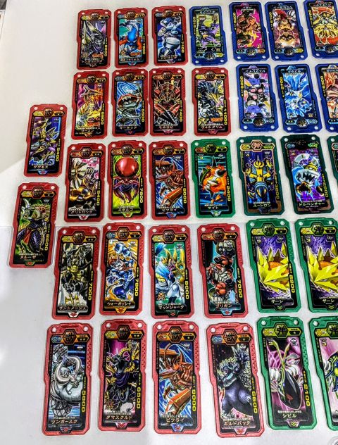 2012 Bandai Namco Butto Burst Arcade Battle 87x Tags JP LOT 005