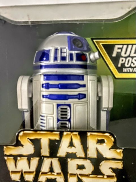 1997 Hasbro Star Wars R2D2 Action Figure Factory Sealed Zoom